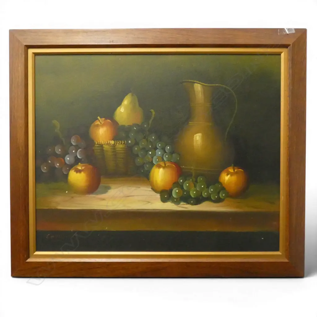 OIL ON BOARD STILLIFE  H430 L520MM Image 1++