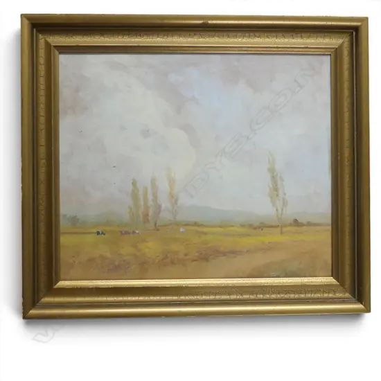 BLYTHE FLETCHER, PASTORAL SCENE HEATHCOTE, WATERCOLOUR, 375x450mm