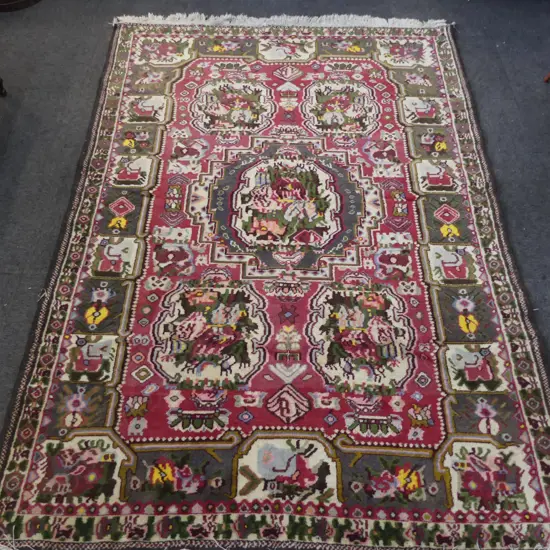 PERSIAN HAND KNOTTED RUG 2470x1700mm