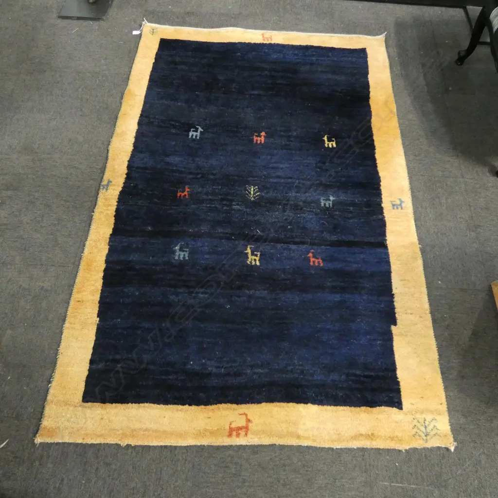 ALL WOOL GABBEH RUG 1600x1240mm Image 1++