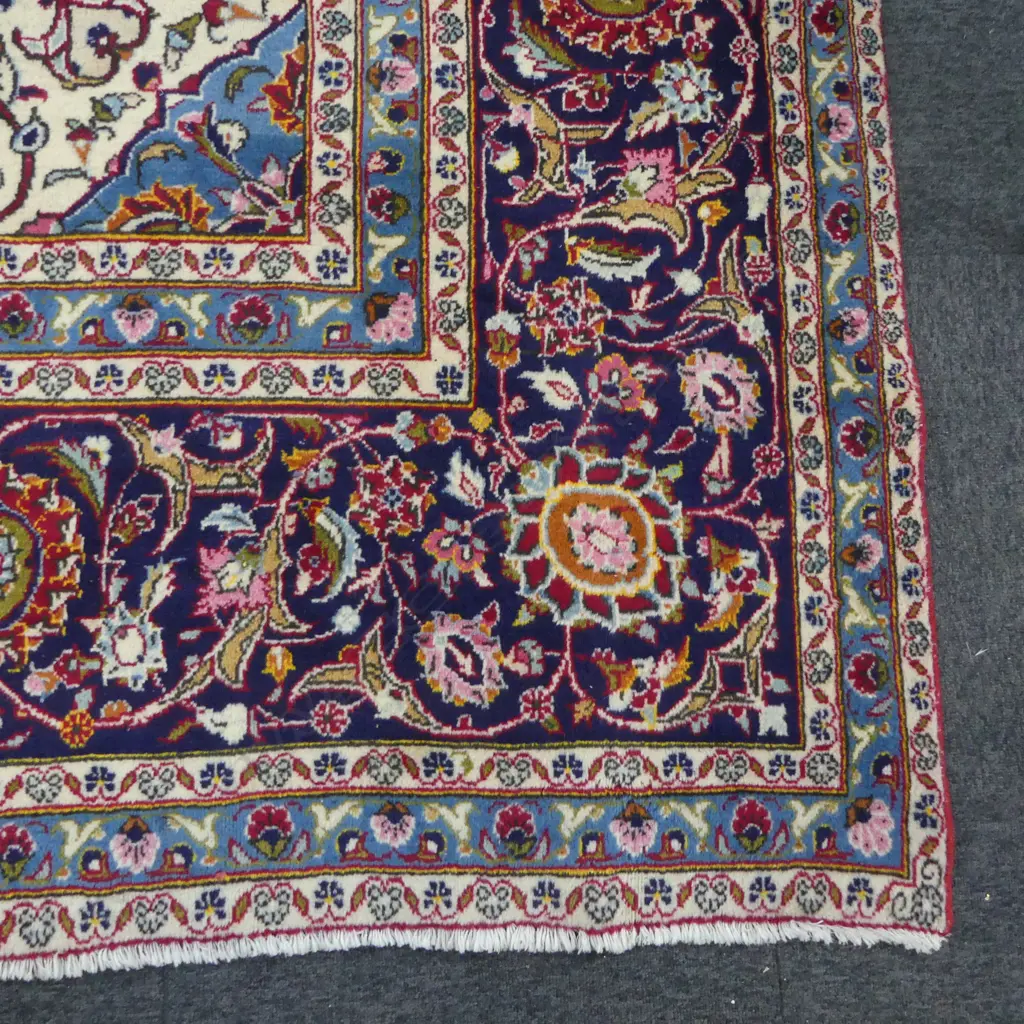 LARGE PERSIAN HANDKNOTTED RUG 4220x2940mm Image 1++