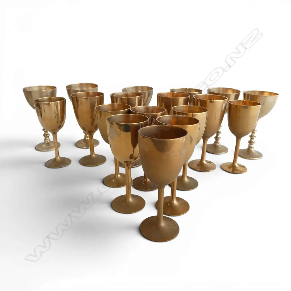 ASS BRASS GOBLETS H.155mm Image 1++