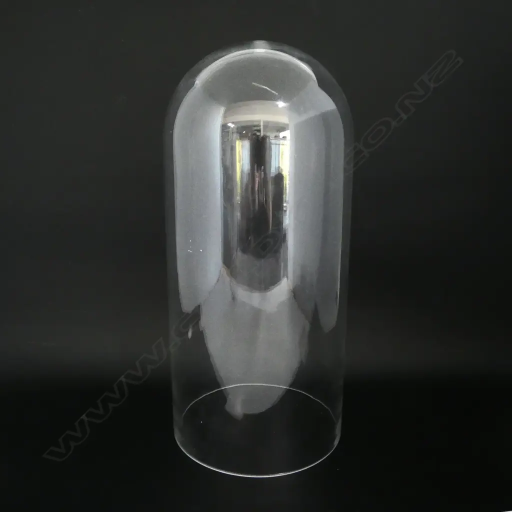 GLASS CLOCHE  H.400mm Image 1++