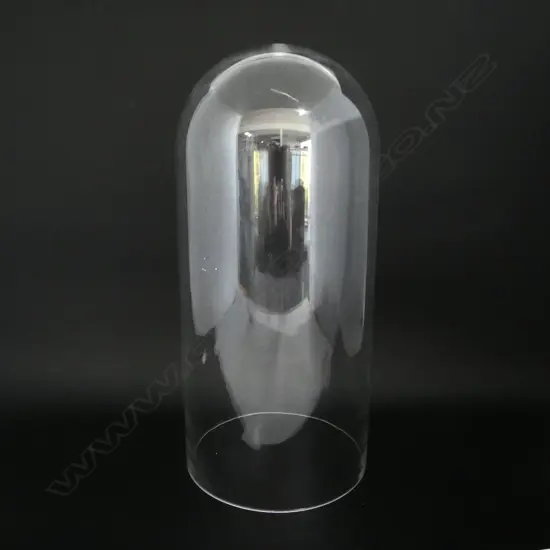 GLASS CLOCHE  H.400mm