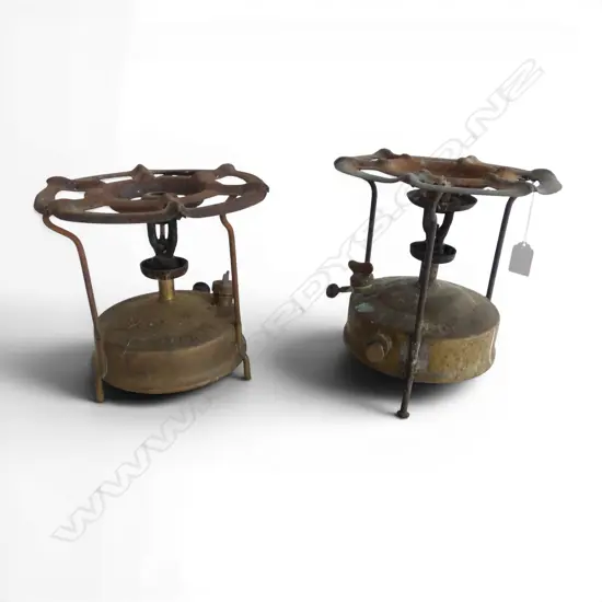 2 VINTAGE BRASS PRIMUS STOVES