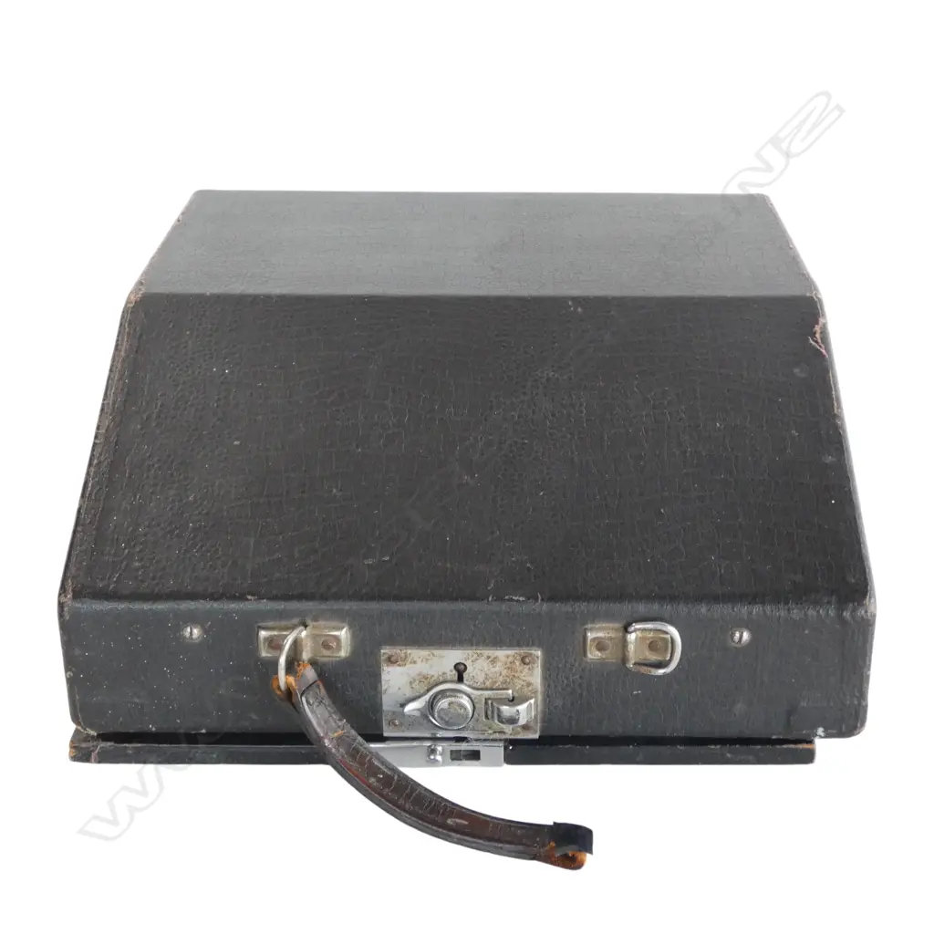 1930’S TYPEWRITER ‘CONTINENTAL’ WANDERER-WERKE GERMANY IN CASE, L.340MM  W.325MM (CASE) Image 1++