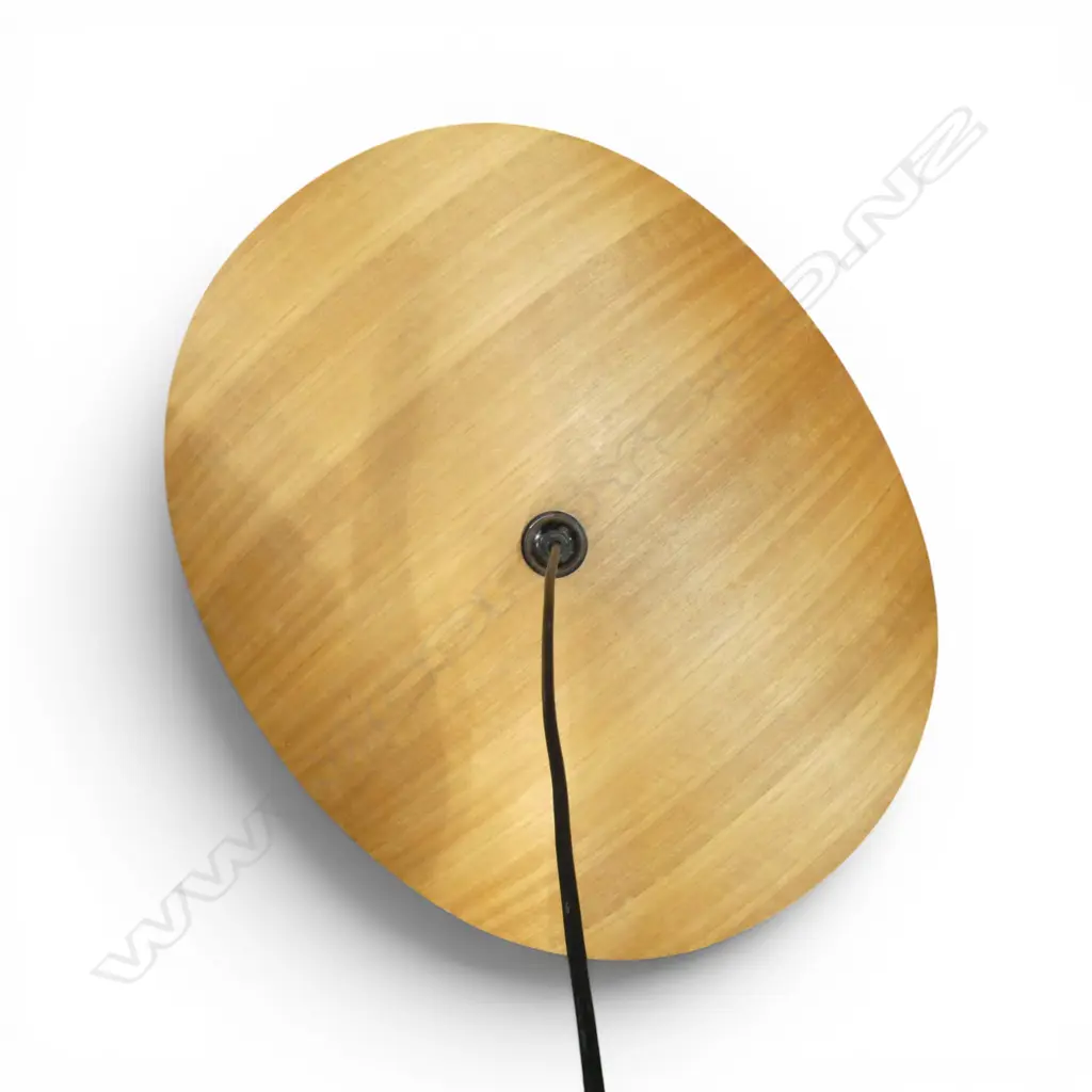 MID CENTURY STYLE BENT PLY PENDANT LIGHT 600x560mm Image 1++