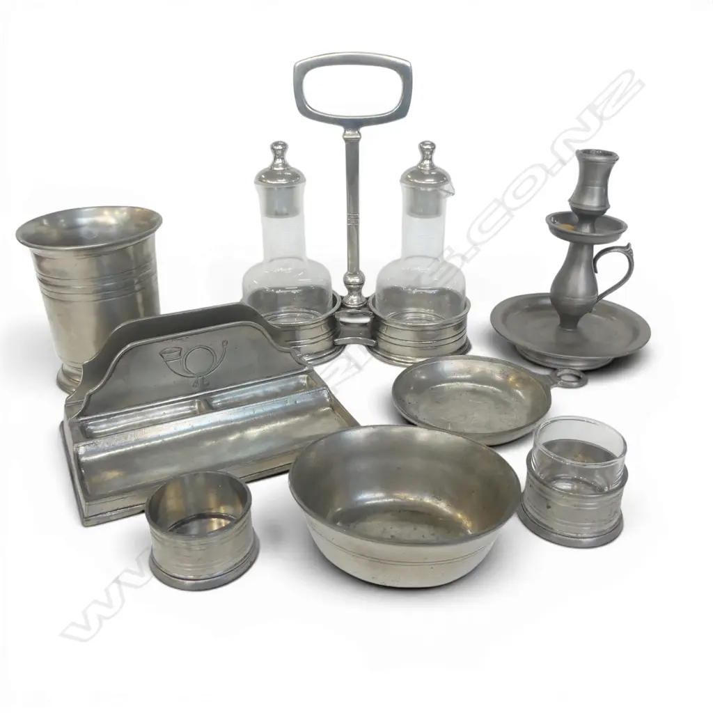 8 PCES ASST. PEWTER; COSI TABELLINI ETC Image 1++