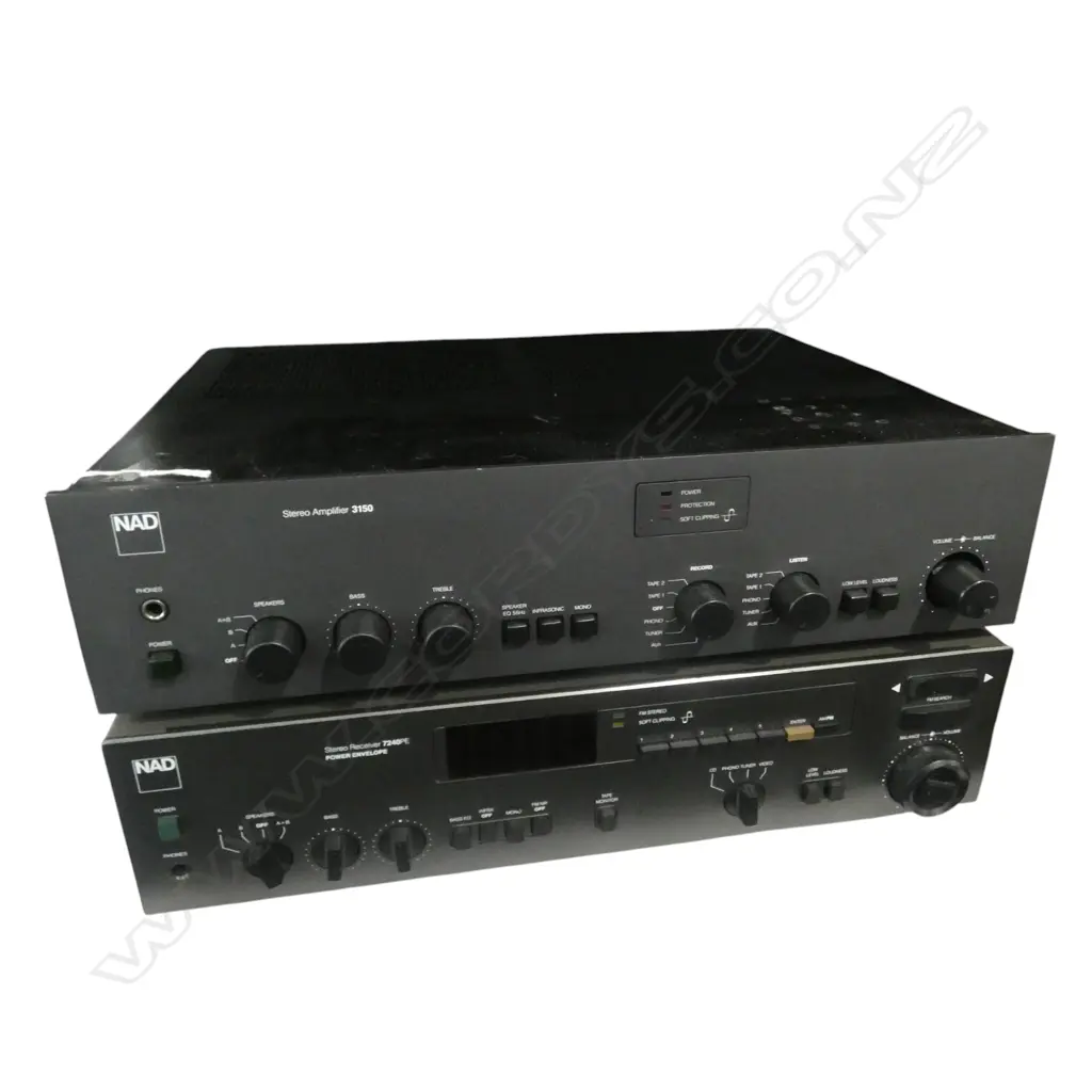 NAD STEREO AMPLIFIER 3150 & NAD STEREO RECEIVER 7240PE  Image 1++