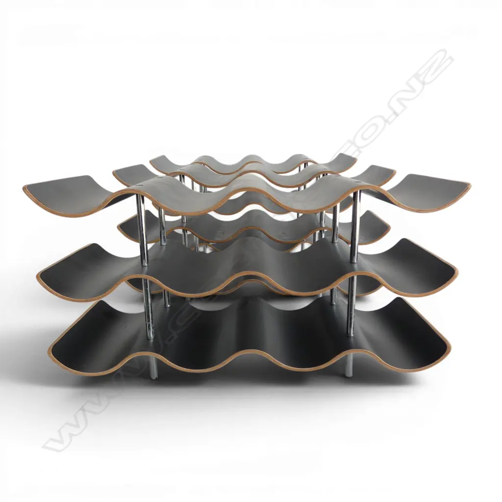 3 12 BOTTLE WINE RACKS 425x155x215mm Image 1++