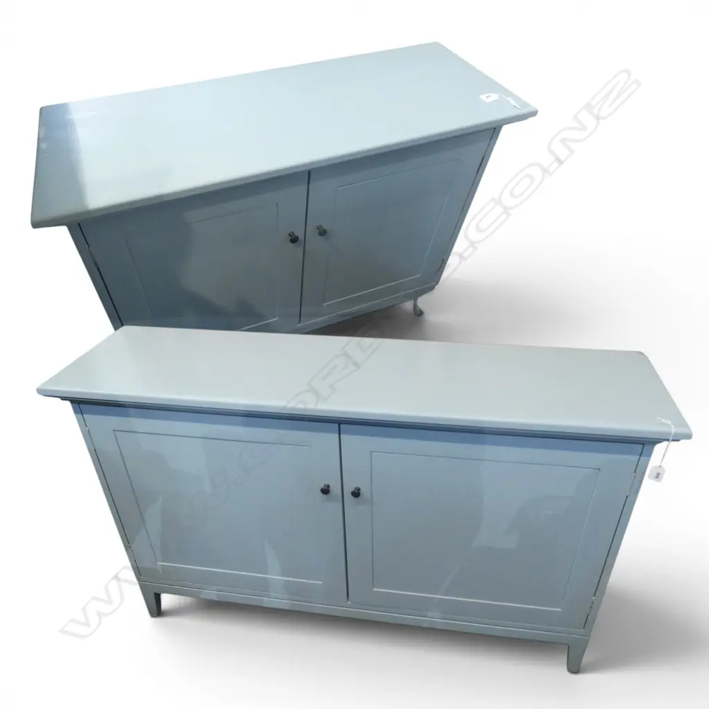 2 PAINTED CABINETS 1220x330x730 910x330x730mm Image 1++