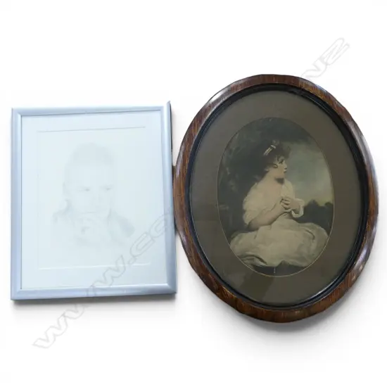 HAZEL WINN, DAVID BECKHAM, GRAPHITE + VINTAGE FRAMED PRINT 580x740mm