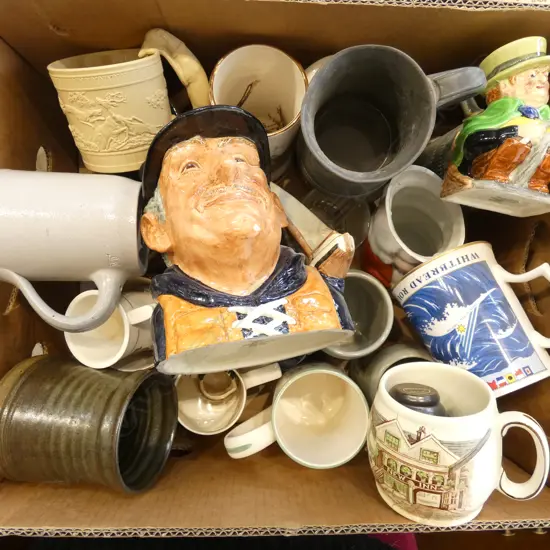 LOT ASST MUGS ETC