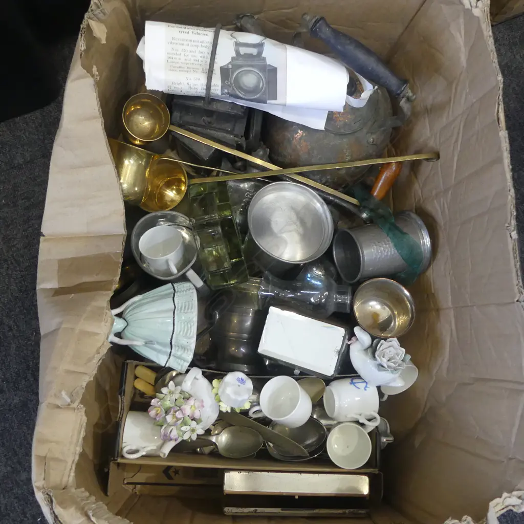 ASST. EPNS, LANTERN, KETTLE ETC Image 1++