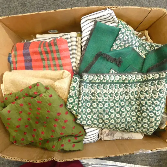ASST. FABRIC, TICKING ETC