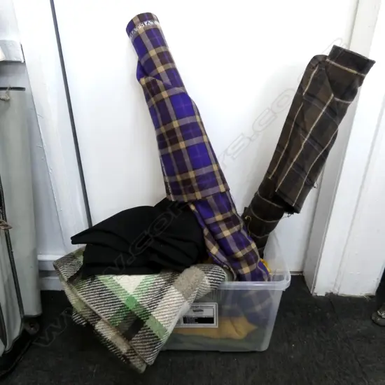 ASST. FABRICS; WOOL ETC