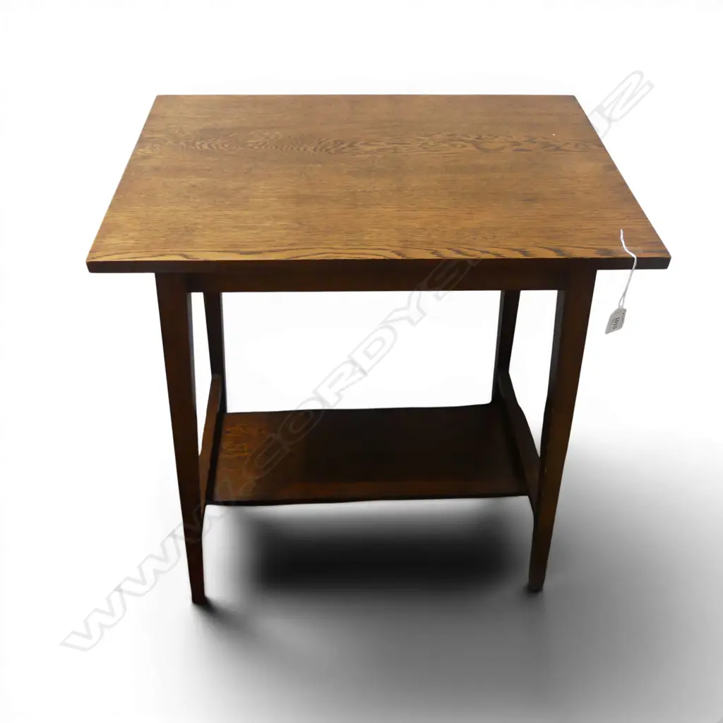 OAK ARTS & CRAFTS TABLE 610x420x700mm Image 1++