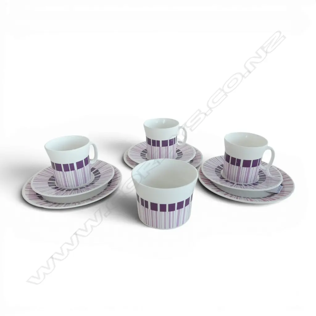 3 BELINDA HOSTESS TRIOS + SUGAR  Image 1++
