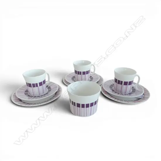3 BELINDA HOSTESS TRIOS + SUGAR 