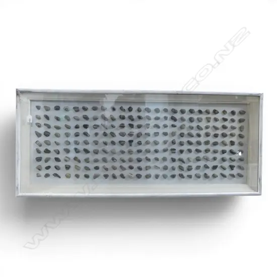 FRAMED STONES, 525x1230mm (overall size)