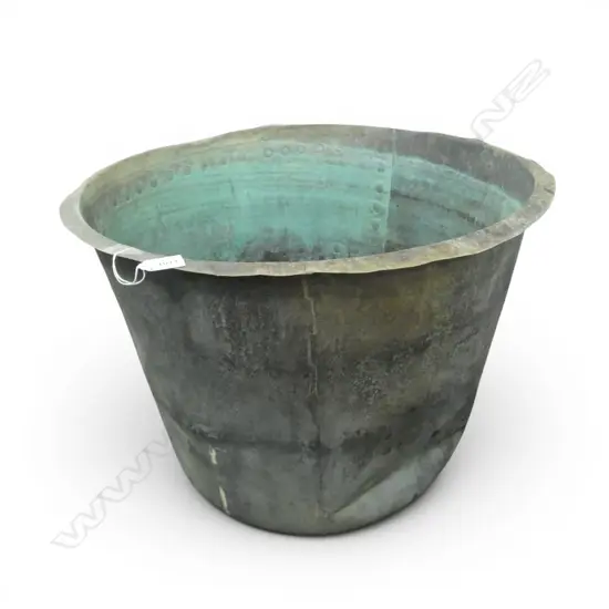 LG COPPER PLANTER H.420mm, 570mm dia