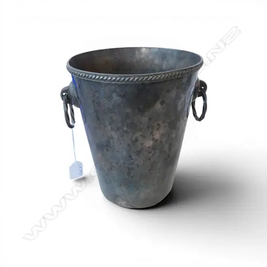 SILVER PLATE ICE BUCKET BY BEARD MONTREUX H.225mm