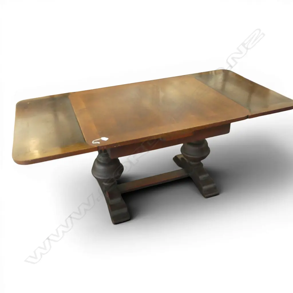 DECO OAK EXTENSION DINING TABLE 1060x910mm Image 1++