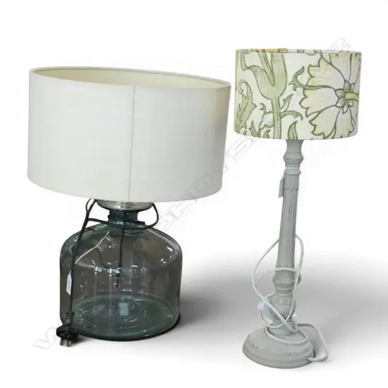 2 TABLE LAMPS H.540mm...