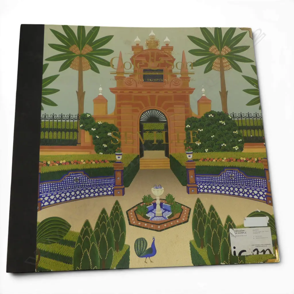 COLE & SON 'SEVILLE' SAMPLE BOOK 500x500mm Image 1++