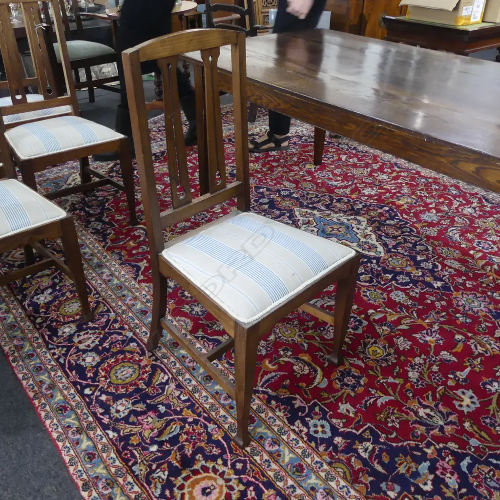 6 ARTS & CRAFTS CHAIRS  Image 1++