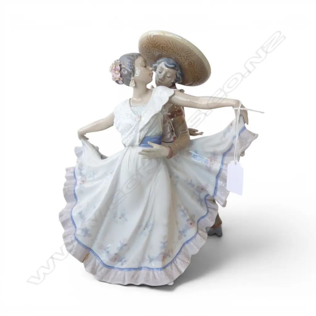 LLADRO #5415 MEXICAN DANCERS H.300mm FAULTS Image 1++