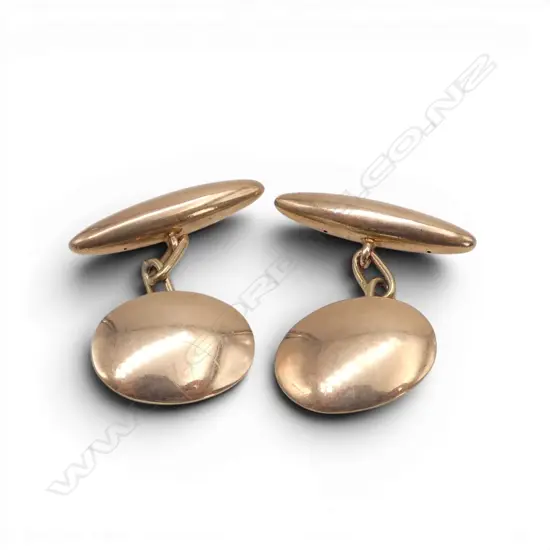 PR 9CT CUFFLINKS 5gms