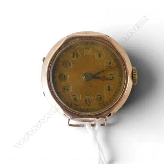 9CT ANTIQUE LADIES WRIST WATCH, 11.6gms