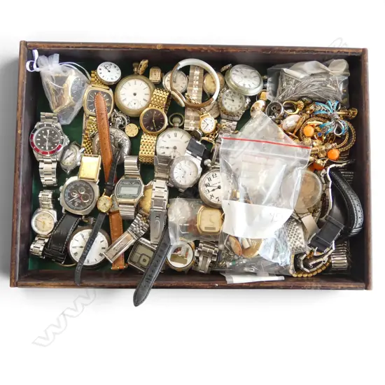 BAG ASST. WATCHES, PARTS ETC