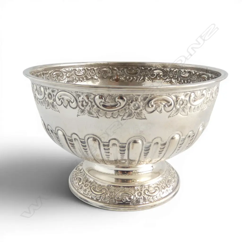 STG SILVER BOWL, SHEFFIELD 1899, 262gms Image 1++