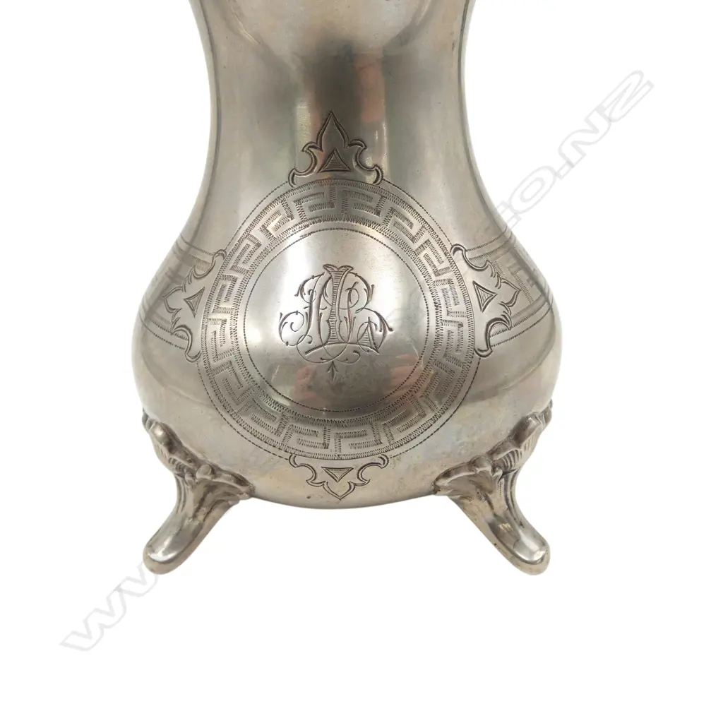 750 SILVER JUG H.130mm, 166gms Image 1++