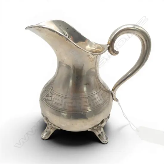 750 SILVER JUG H.130mm, 166gms