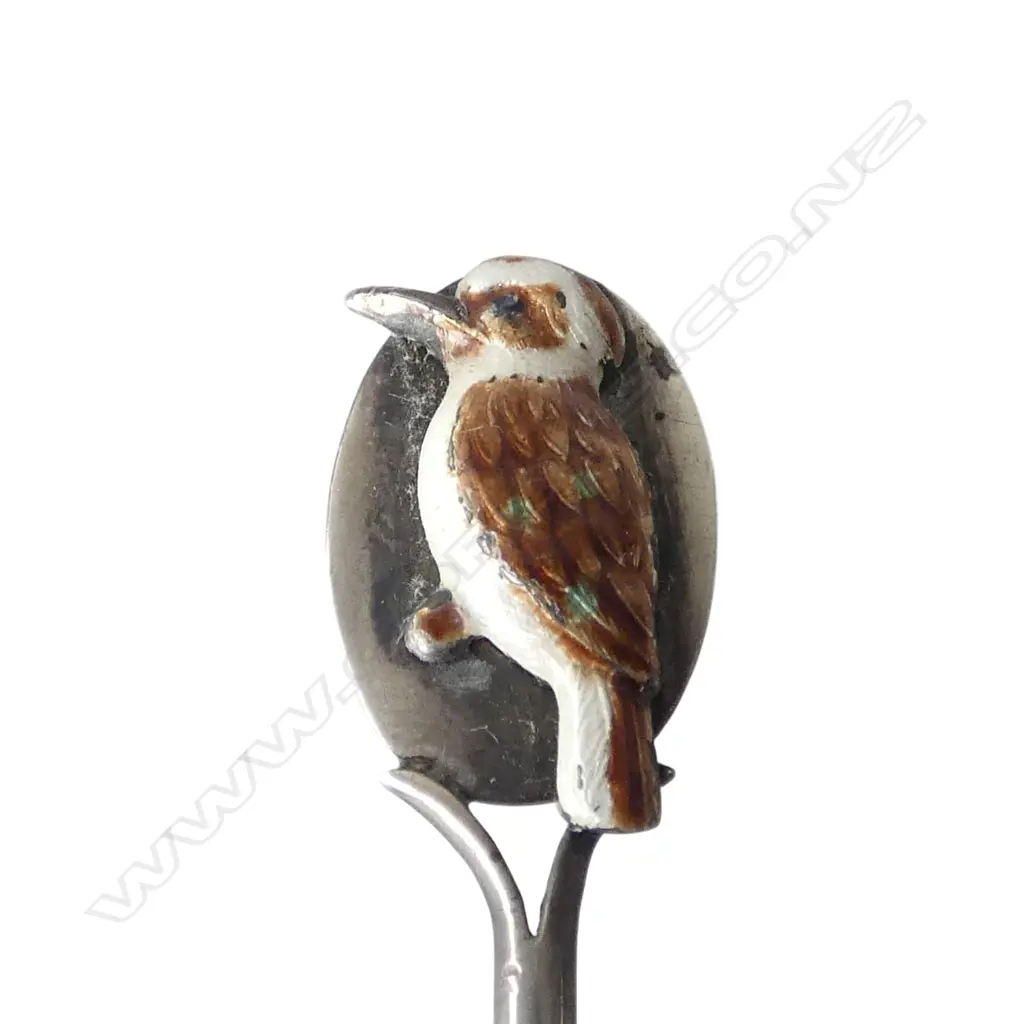 STG SILVER CUP & STG SOUVENIR SPOON w. KOOKABURRA 40gms TW Image 1++