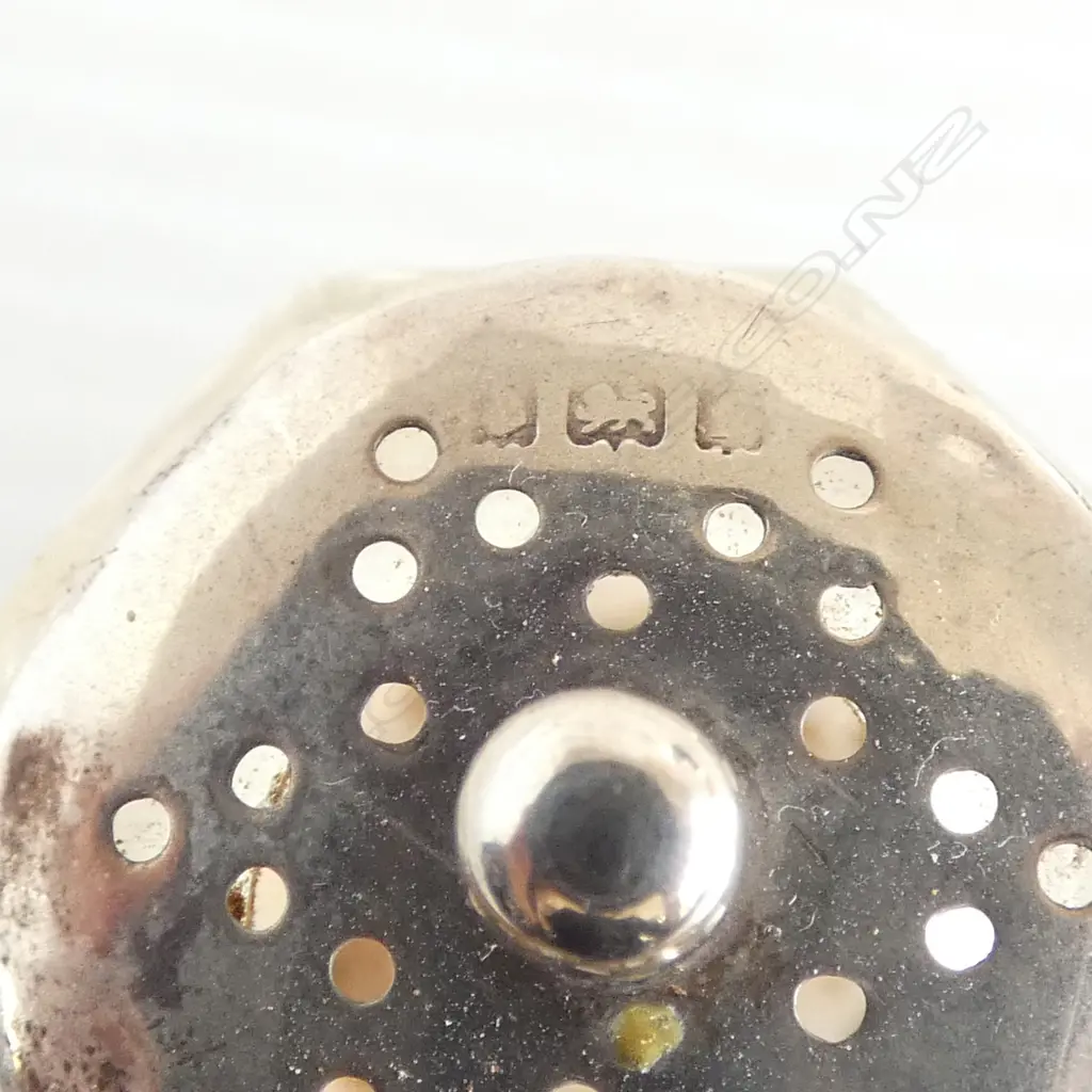 3 STG SILVER LIDDED CRYSTAL CONTAINERS H.95mm FAULTS Image 1++