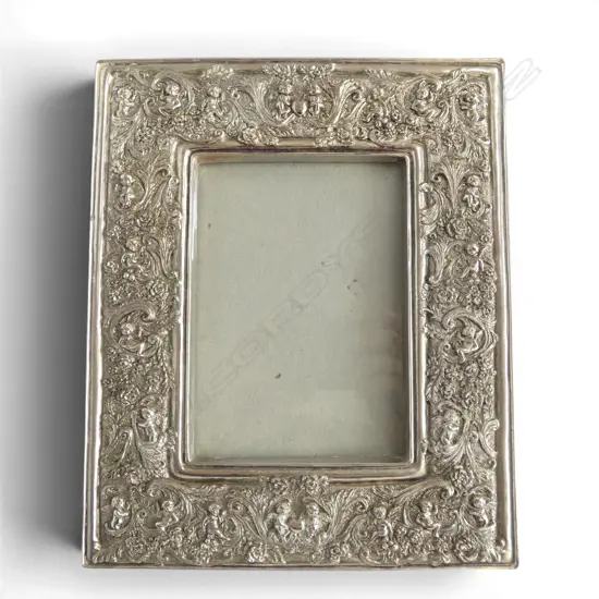 ORNATE PLATED PHOTO FRAME, H.255x210mm