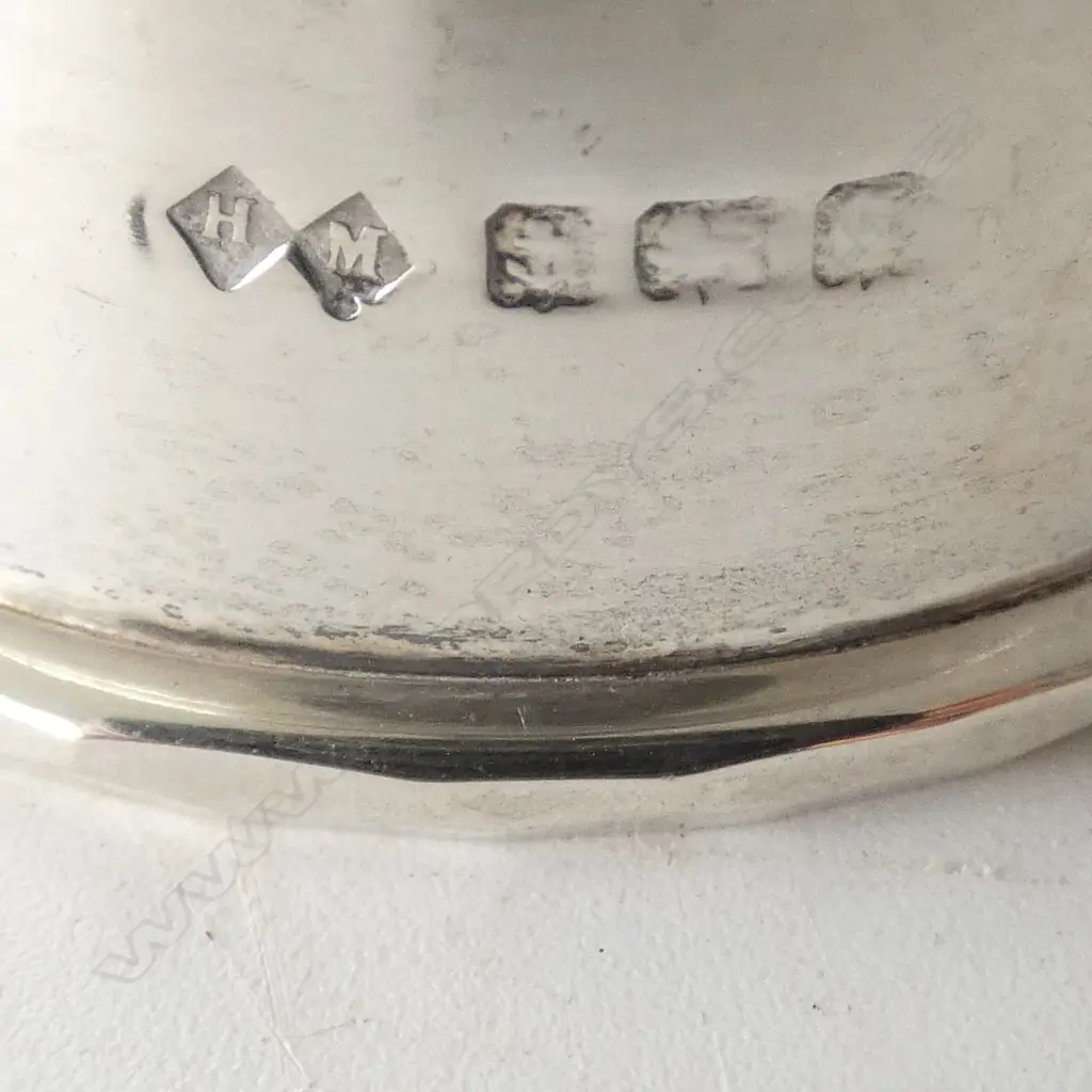 5 STG SILVER NAPKIN RINGS various dates. 87gms Image 1++