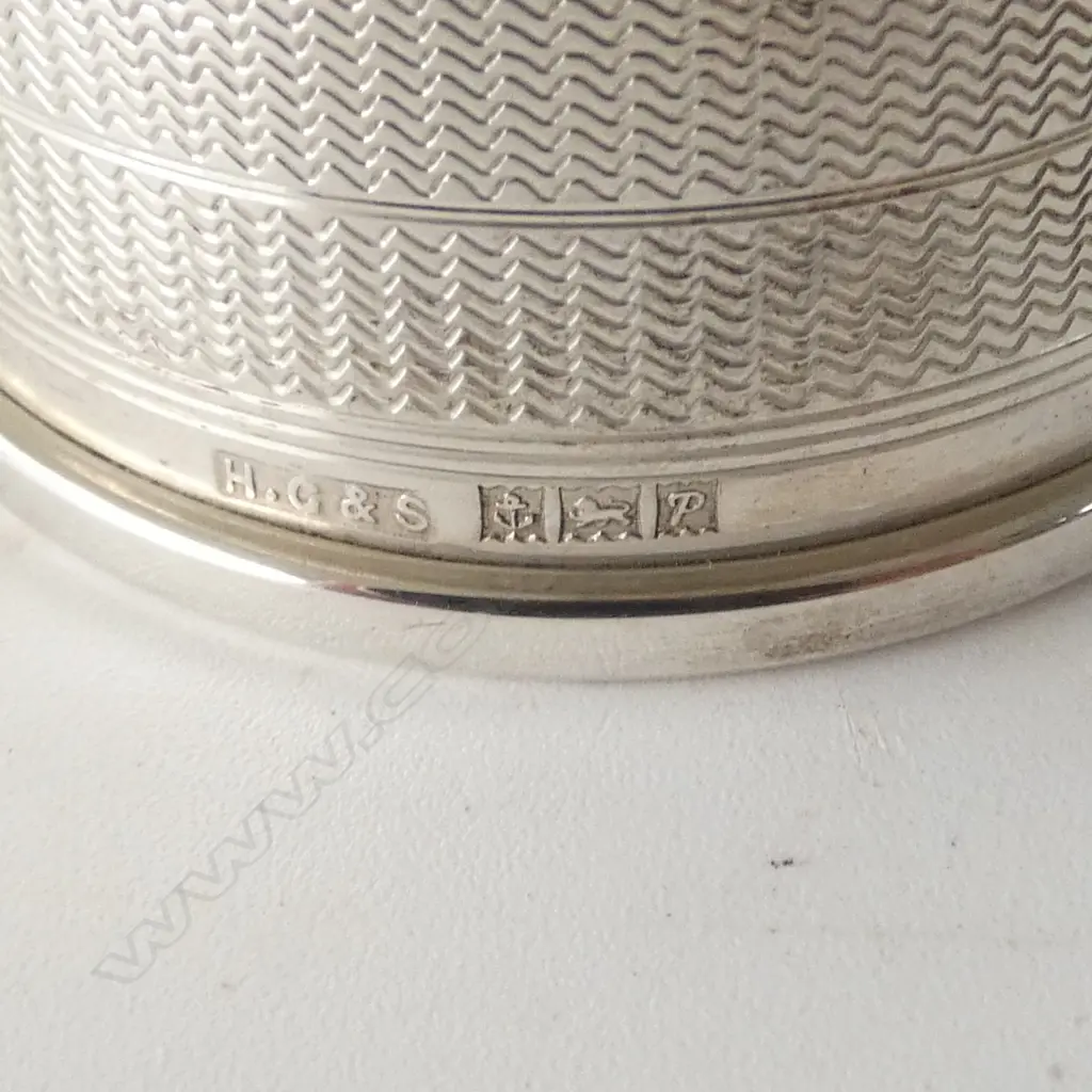 5 STG SILVER NAPKIN RINGS various dates. 87gms Image 1++