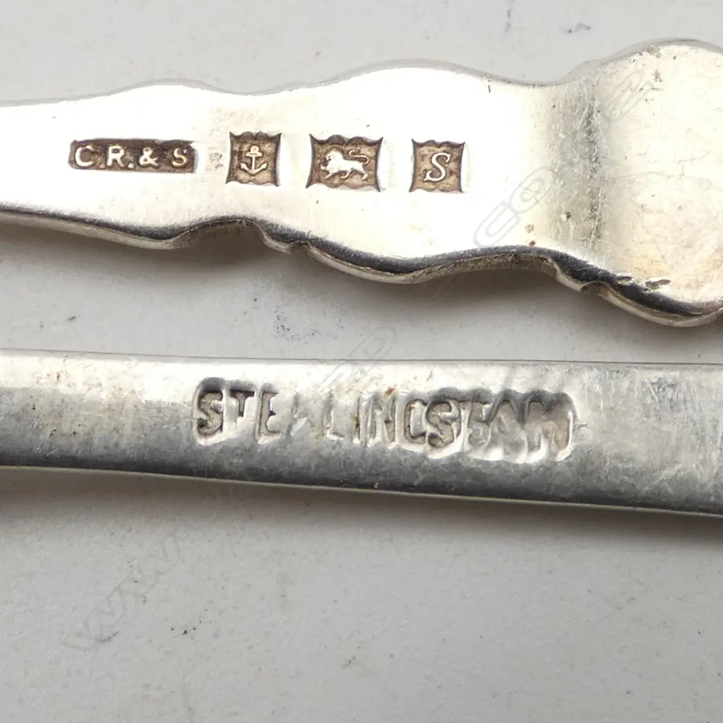 3 STERLING SILVER SPOONS 48gms Image 1++
