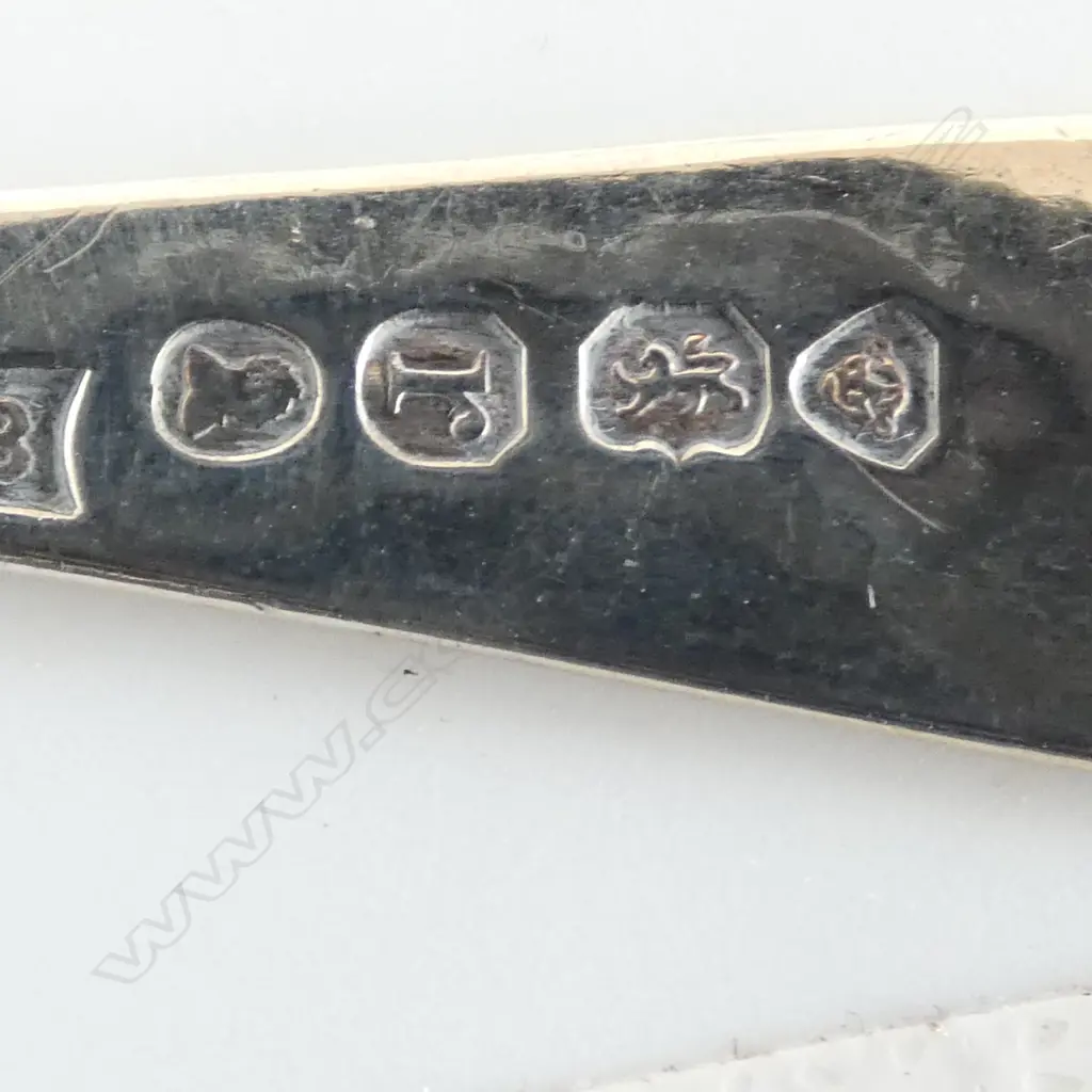 3 PCES STG SILVER CUTLERY; 2 SPOONS 45gms + STG SILVER HANDLED BOTTLE OPENER Image 1++