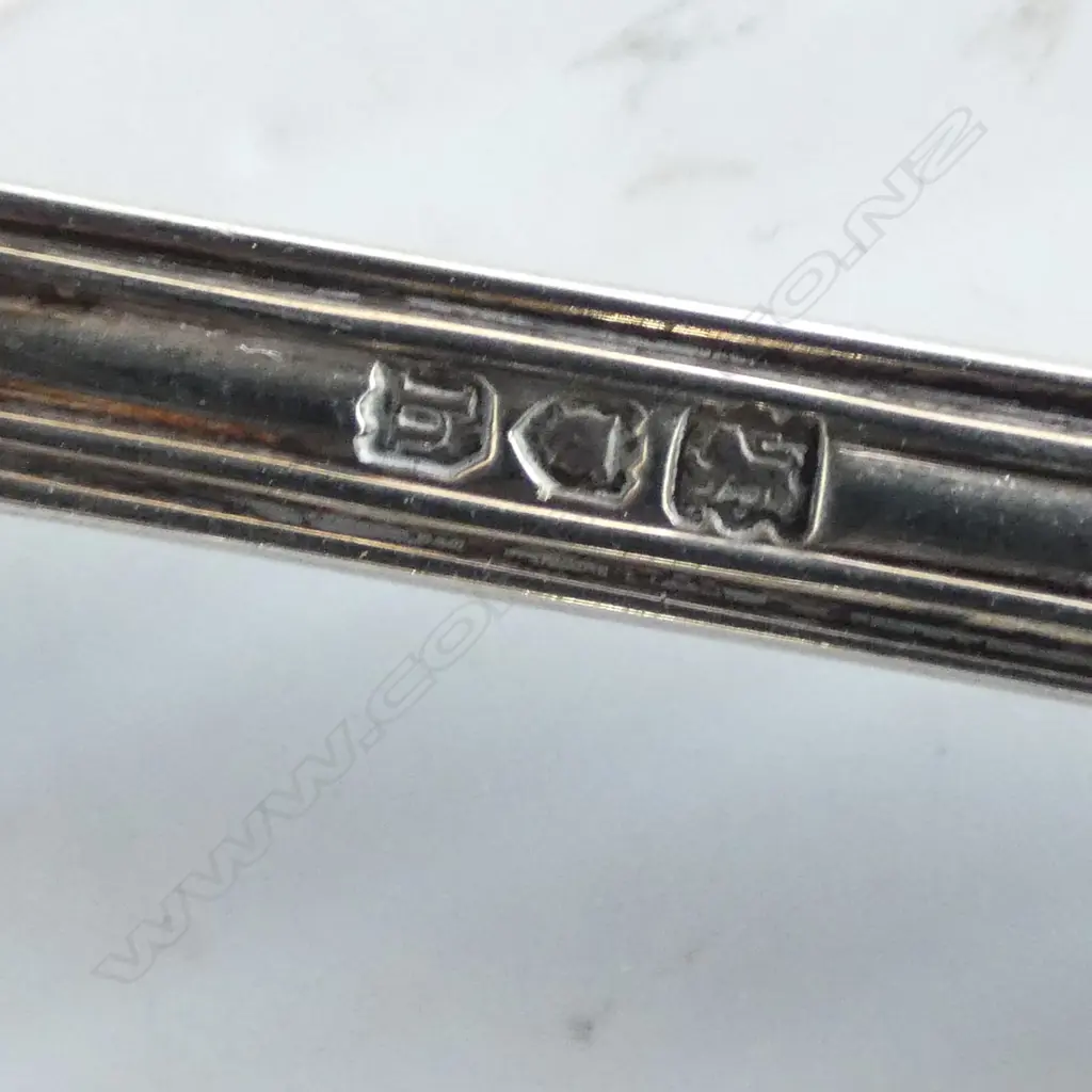 3 PCES STG SILVER CUTLERY; 2 SPOONS 45gms + STG SILVER HANDLED BOTTLE OPENER Image 1++