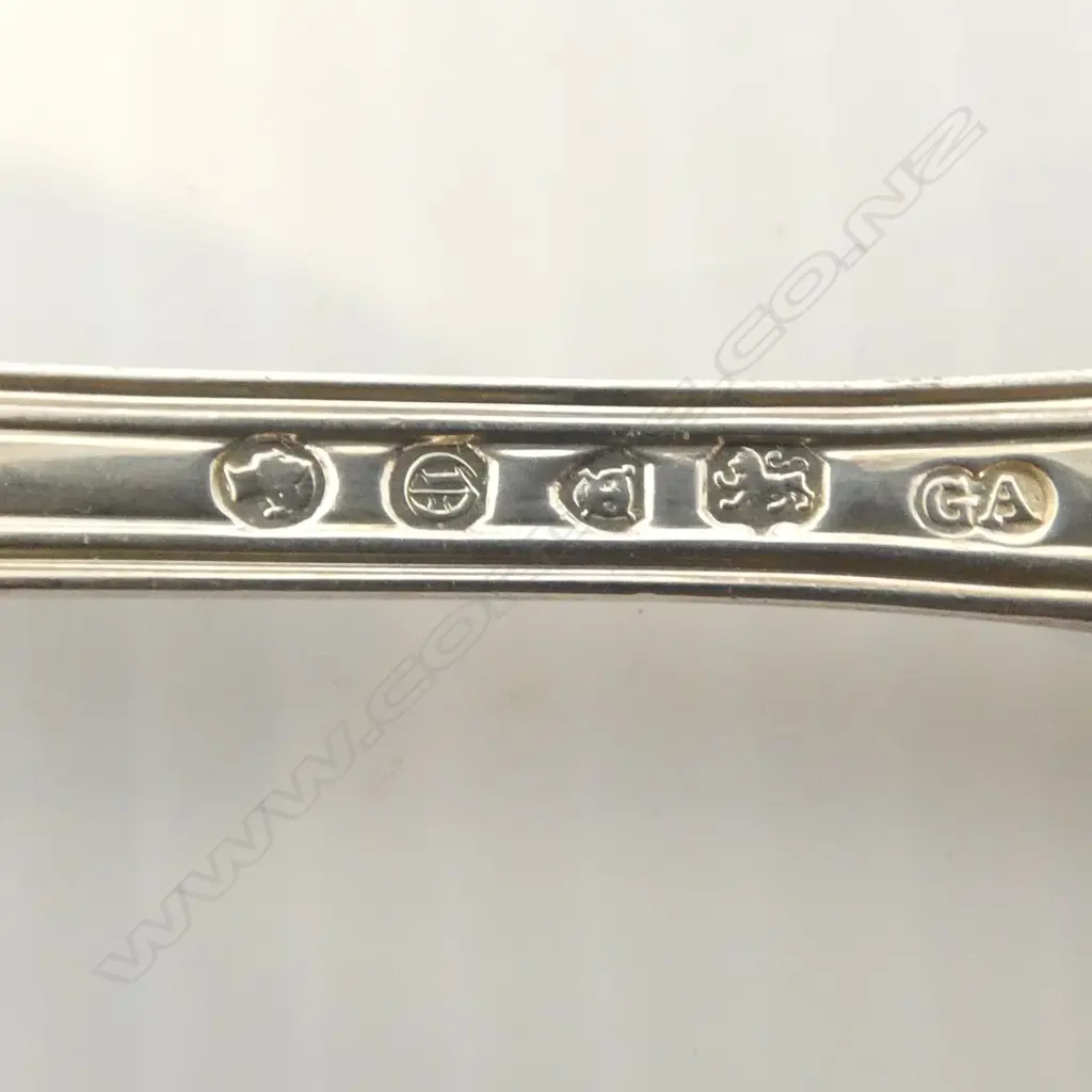 5 STG SILVER TABLE FORKS, GEORGE ADAMS, LONDON MID 19thC L.205mm 454gms Image 1++