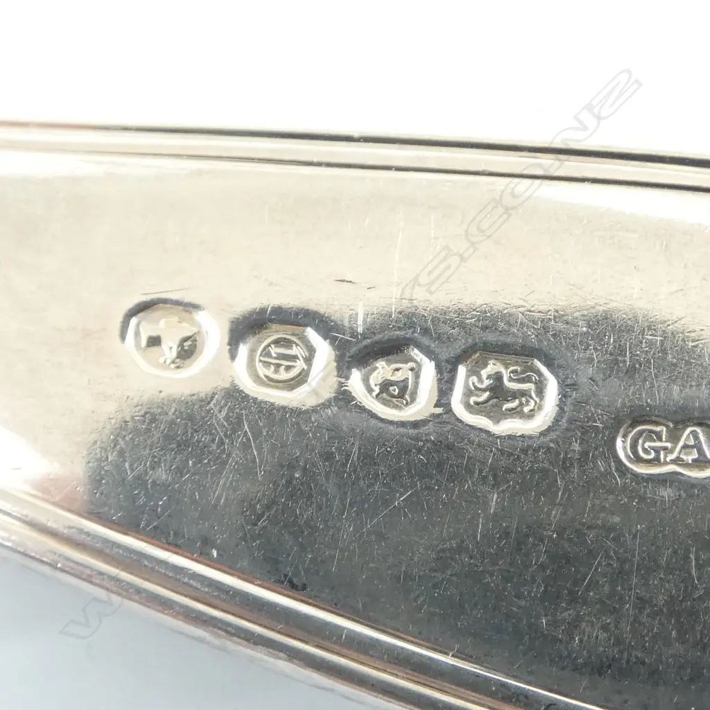 3 STG SILVER TABLE SPOONS, GEORGE ADAMS, LONDON 2x1849, 1x1851 L.220mm 258gms Image 1++