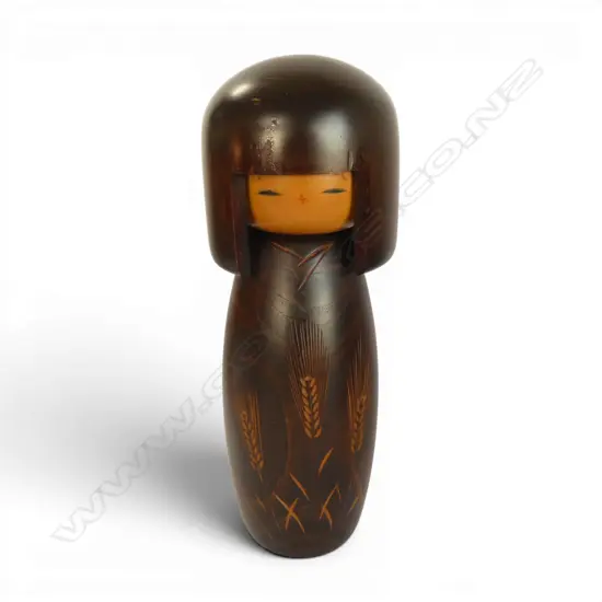 JAPANESE KOKESHI DOLL, H.250mm