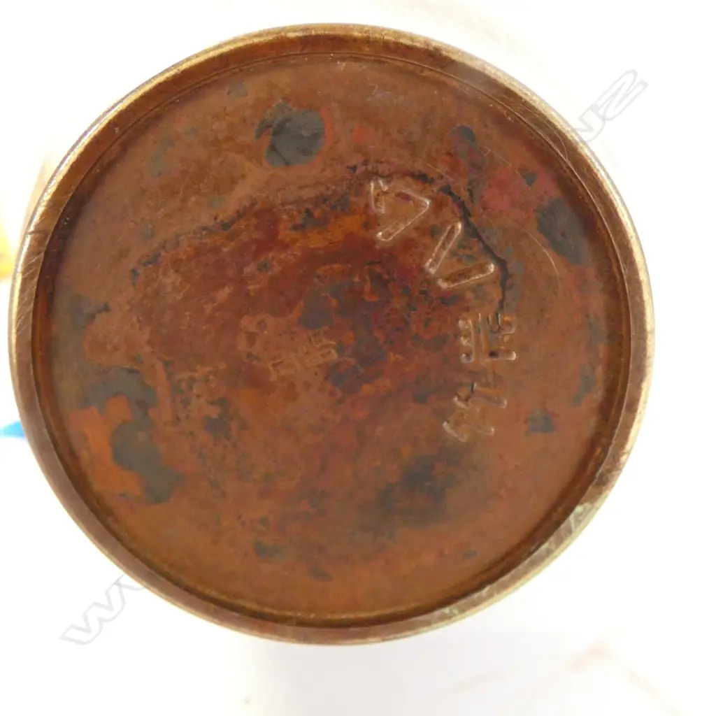 VINTAGE JAPANESE TAKEGISHI BRONZE VASE, H.270mm, stamped on base Image 1++