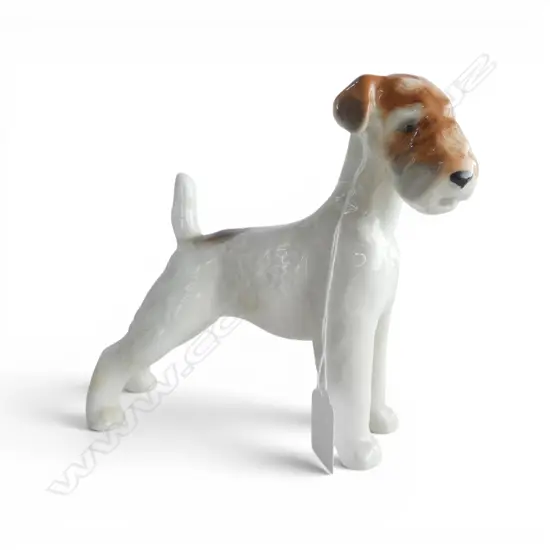 PORCELAIN AIREDALE TERRIER H.170mm